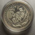 1994 R1 Protea Silver coin. Conservation