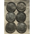 1948 5 Shilling (6 Available)