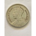 1936 Silver Southern Rhodesia three pence.