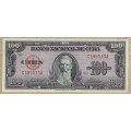 Cuba, Banco Nacional de Cuba, 100 Pesos, 1950-58 (Pick 82)  Crisp Uncirculated Condition