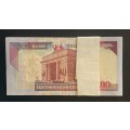 Ghana 10,000 Cedis Bank Notes - 100 in Sequence. Issued In 2006