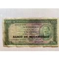 Moçambique Cem Escudos note. Lisboa, 27 de Março de 1961