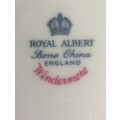 Royal Albert English bone china plate