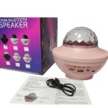 Mini Astral Projection Bluetooth Speaker Colorful Starry Lights