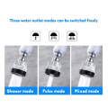 Three-Speed Adjustable Faucet water showers