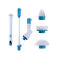 Cordless Tub and Tile Scrubber With 4 Replaceable Cleaning Scrubber Brush