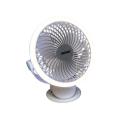 USB Rechargeable Table Clip Fan With 2400mah Battery