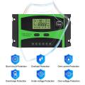 PWM Solar Charge Controller Dual USB Output With LCD Display 30A 50V