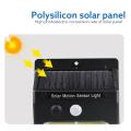 Solar Powered Sensor COB Wall Light 1200Mah