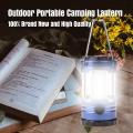 Battery Operated Camping Light With Built-In Compass And Hook