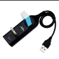 USB 4 Port Multi Hub Expansion Panel Adapter