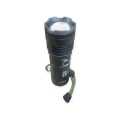 Zoomable Rechargeable Aluminium Alloy White Flashlight