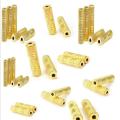 Aux Coupler, 3.5mm Female to Female Adapter Stereo Connector Pack of 100