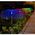 Solar Powered Multicolor Jellyfish Fiber Starburst Light 2PC