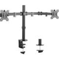 Dual Arm Table Top Monitor Clamp Stand 13 To 27