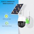Solar Powered 4G Surveillance Camera iCSee App