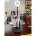 Fill light Phone Stand With Mic Mobile Phone MV Studio Recording