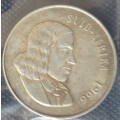 L@@k   1 x  Very Good condition,1966 SUID-AFRIKA SILVER 1 RAND Coin