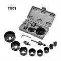 11 Piece Hole Saw Kit