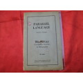 1969`Parallel Language Second Volume`  The Star Five-minute Exercises in Billingualism Soft cover