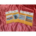 4 off AA Travel Maps.  Pta/Jhb to Kimberbly/Bloem.  E. Cape,  Durban to E.L./P.E.