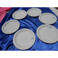 Set of 6 South African National Parks Plates.    230mm diameter.
