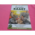 `Krugerwildtuin Kaart` 2de Uitgawe.  Afrikaans.  Soft cover