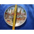 Decorative wall plate 190mm dia. Munchen.  No chips, cracks or repairs.
