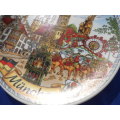 Decorative wall plate 190mm dia. Munchen.  No chips, cracks or repairs.