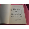 `The Age of Revolution`  A History of the English Speaking Peoples`Winston Churchill.  Hard cover.