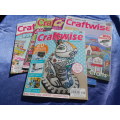 Five Craftwise magazines in very good condition.