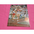 `Munchen 1972.  Athletics Arena International Official Olympic Report`  Soft cover.