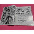 `Munchen 1972.  Athletics Arena International Official Olympic Report`  Soft cover.