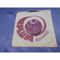 Vinyl 7` single.  45rpm.  Lionel Petersen.   Bouncy Bounce Bounce & Girls G+ VG+