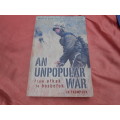 `An Unpopular War`  Jaqui Mansfield.  Soft cover.