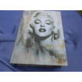 Storage box.  (Looks like a book)  Marilyn Monroe.