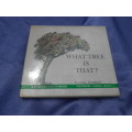 `What tree is that?` Hard cover.