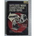 Hitler`s War Directives 1939-45ed H.R. Trevor-Rooper