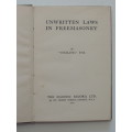 Unwritten Laws In Freemasonry - Br `Hazlitt` P.M.  1925