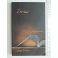 Errata - An Examined Life - George Steiner