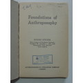 Foundations of Anthroposophy - 1947, Lectures 1921 -  Rudolf Steiner