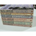 Maya Angelou 6 Volume Set: I Know Why, Heart of ,Gather Together, All God`s Chil, Song Flung, Singin