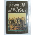 Collins Dictionary Of Military Quotations - Trevor Royle