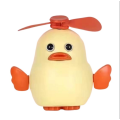 Cute Mini Rechargeable Duck Fan  with Lanyard