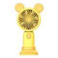 USB Rechargeable Mini  Fan with Cell Phone Holder