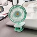 Mini Rechargeable Clip Fan