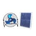 12 Inch Rechargeable Solar Fan  10W Solar Panel 12W 9V 3 Speed  Oscillatiing