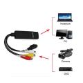 USB 2.0 Easy Cap TV DVD VHS Audio  Video Capture Adapter Converter