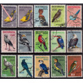 BOTSWANA 1967, 3 Jan. BIRDS, set, with variety, UH, CV +/- R 781.00 view scans