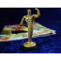 Collectable DC Super Hero Lead Figurine -"Gold". Eaglemoss